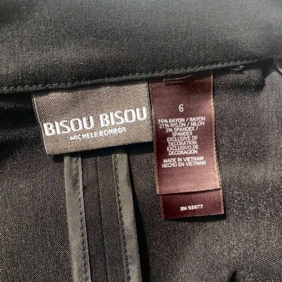 NEW, Never worn, Bisou Bisou Blazer with Stretch SZ 6 - Picture 8 of 16